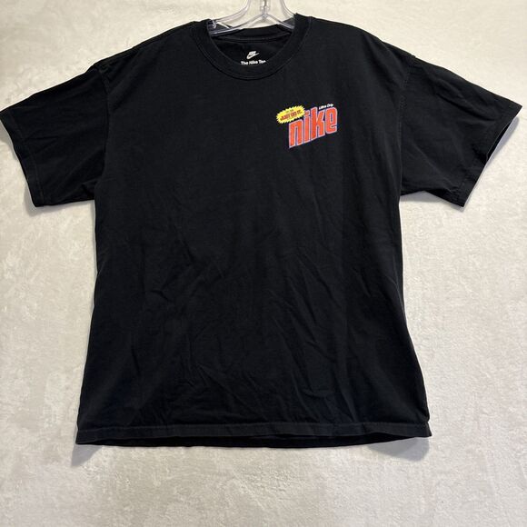 Nike Ultra Drip Tee T Shirt Detergent Graphic Short Sleeve Black Men's Large - Picture 2 of 13
